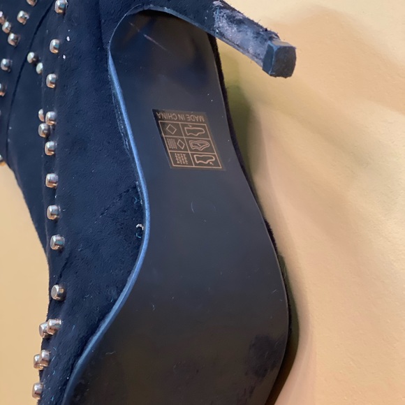 Studded Above The Knee Boots - Picture 3 of 4